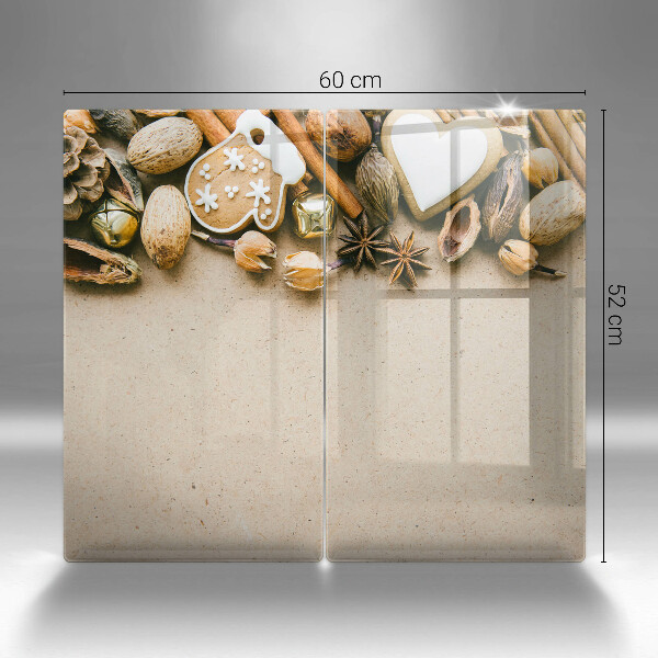 Protection plaque induction décorations de Noël