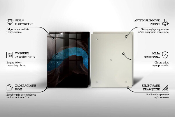 Protection plaque induction Ciel étoilé