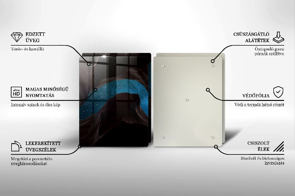 Protection plaque induction Ciel étoilé