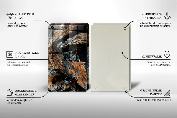 Protection plaque induction Modèle abstrait