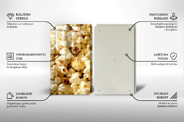 Protection plaque induction Popcorn