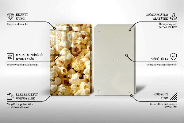 Protection plaque induction Popcorn