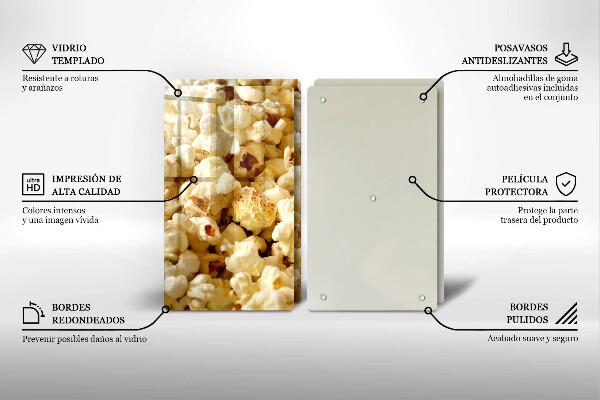Protection plaque induction Popcorn