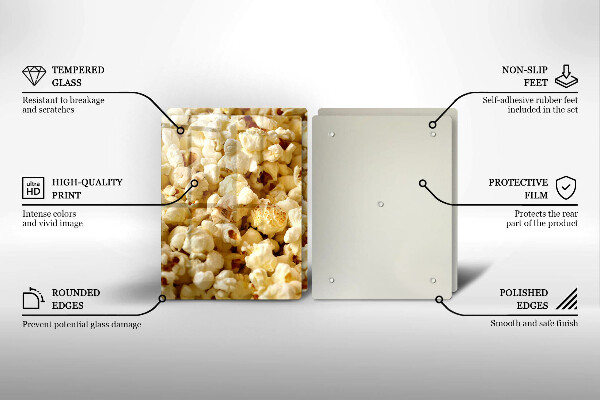 Protection plaque induction Popcorn