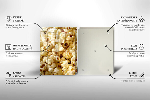Protection plaque induction Popcorn