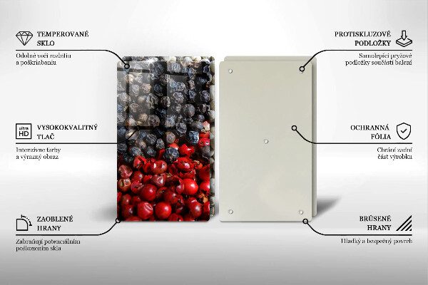 Protection plaque induction Poivre noir