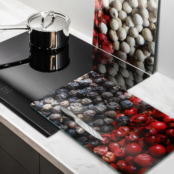 Protection plaque induction Poivre noir