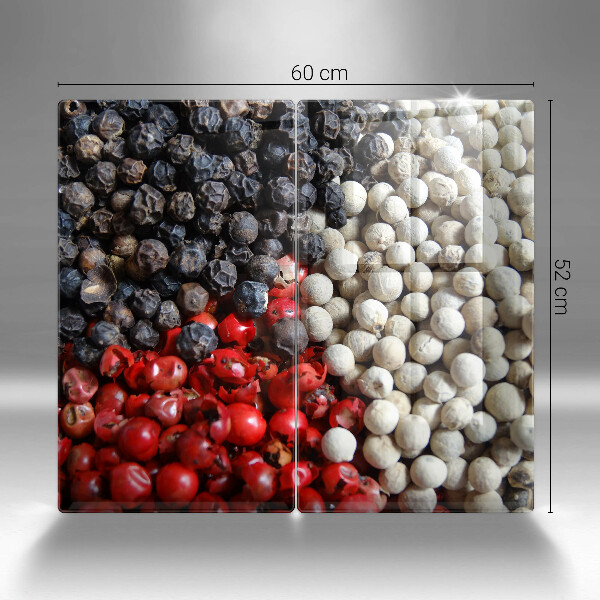 Protection plaque induction Poivre noir