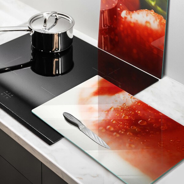 Protection plaque induction Poivron rouge