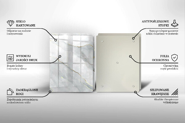 Protection plaque induction Texture de pierre