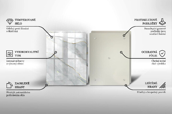 Protection plaque induction Texture de pierre