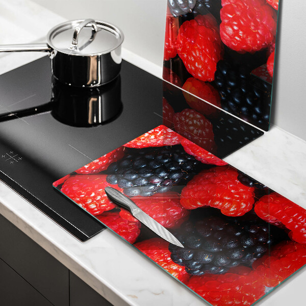 Protection plaque induction Framboises et mûres