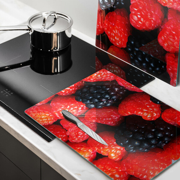 Protection plaque induction Framboises et mûres