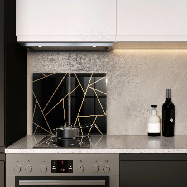 Protection plaque induction Abstraction noire