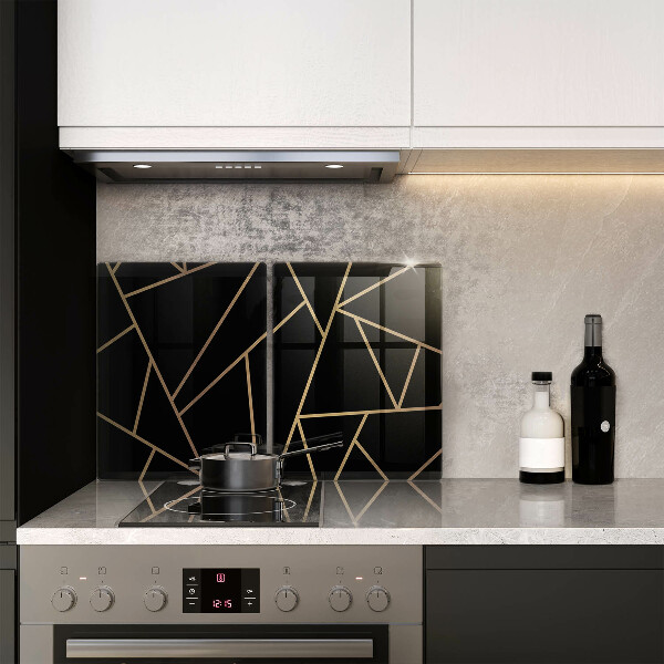 Protection plaque induction Abstraction noire