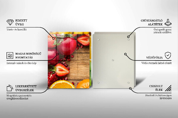 Protection plaque induction Fruit frais