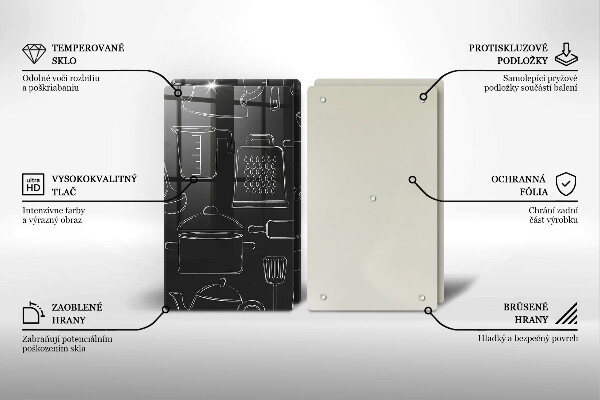 Protection plaque induction Accessoires de cuisine de dessin animé