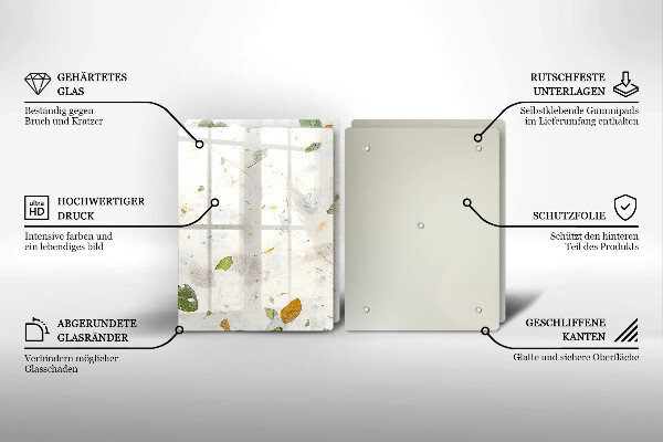 Cache plaque de cuisson Feuilles tombantes