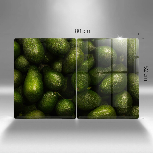 Cache plaque de cuisson Fruit d'avocat
