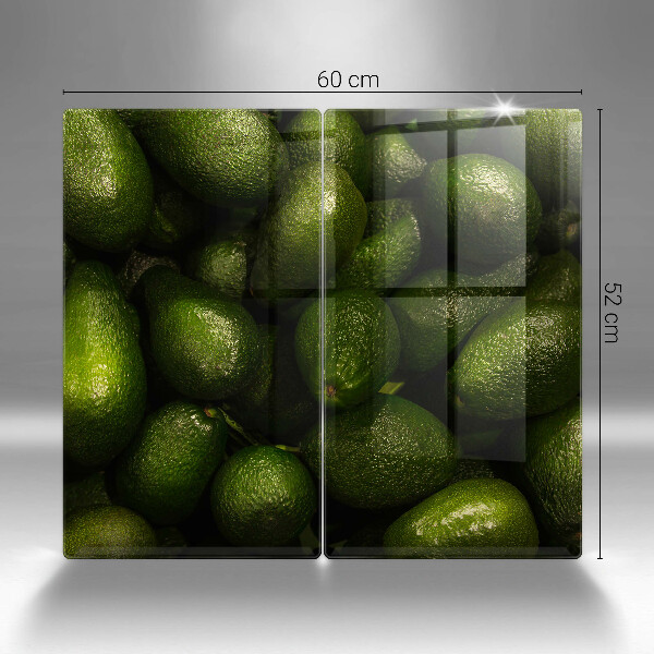 Cache plaque de cuisson Fruit d'avocat