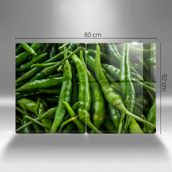 Cache plaque de cuisson Cosses de petits pois