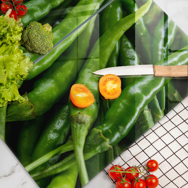 Cache plaque de cuisson Cosses de petits pois