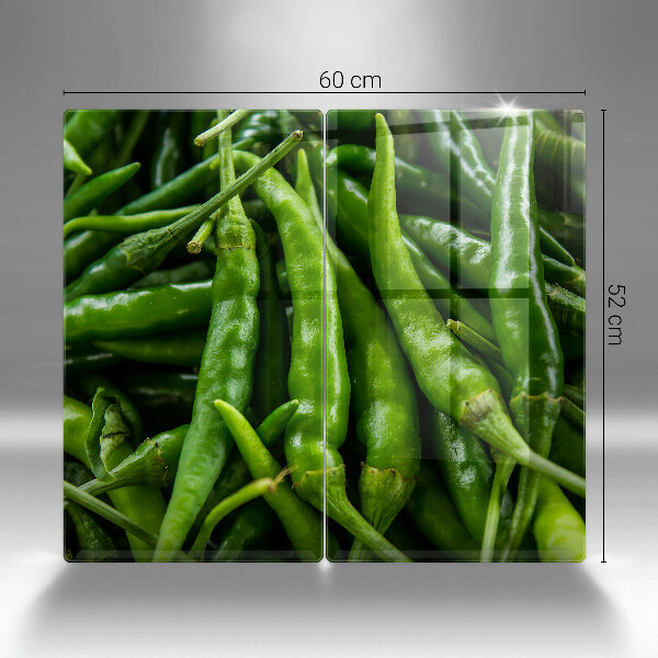 Cache plaque de cuisson Cosses de petits pois