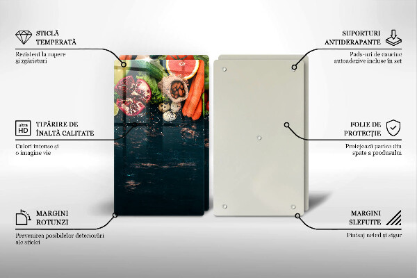 Cache plaque de cuisson Fruits et légumes