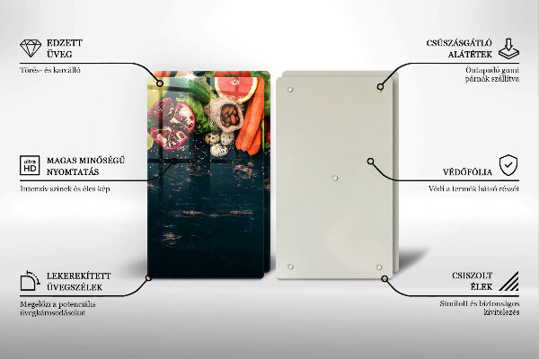 Cache plaque de cuisson Fruits et légumes