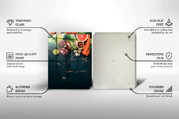 Cache plaque de cuisson Fruits et légumes