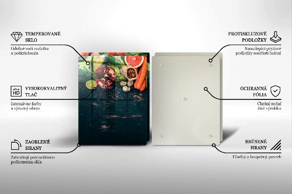 Cache plaque de cuisson Fruits et légumes