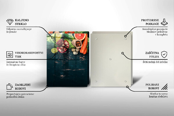 Cache plaque de cuisson Fruits et légumes