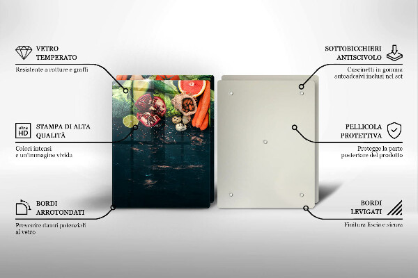 Cache plaque de cuisson Fruits et légumes