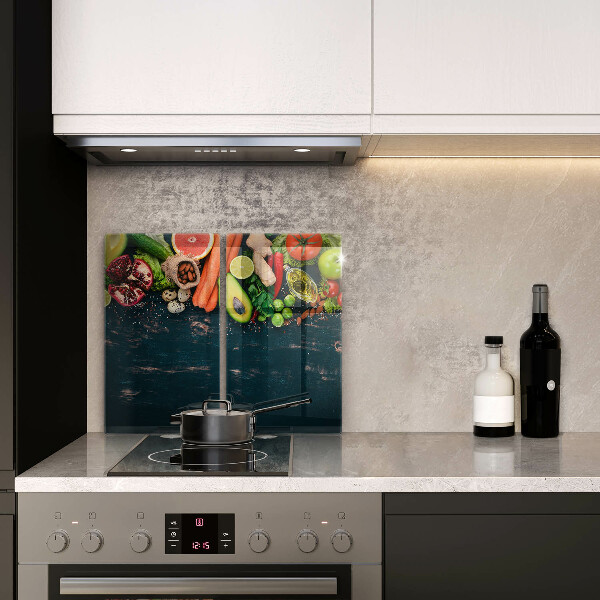 Cache plaque de cuisson Fruits et légumes