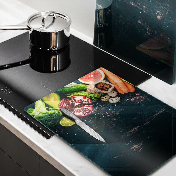 Cache plaque de cuisson Fruits et légumes