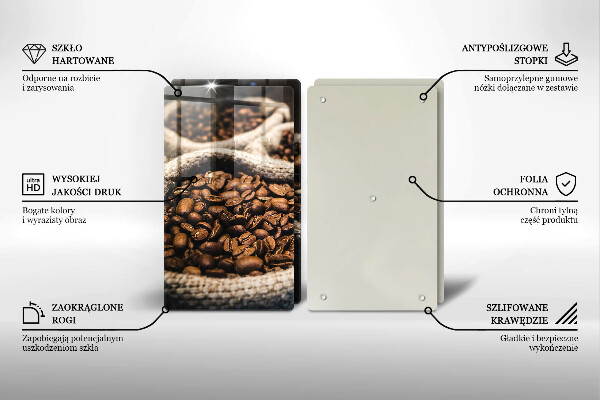 Protection plaque induction Sacs de grains de café