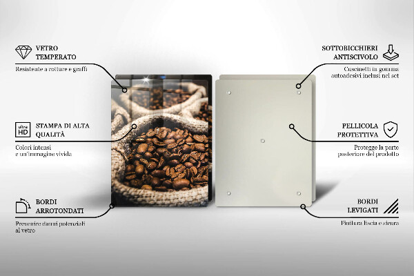 Protection plaque induction Sacs de grains de café