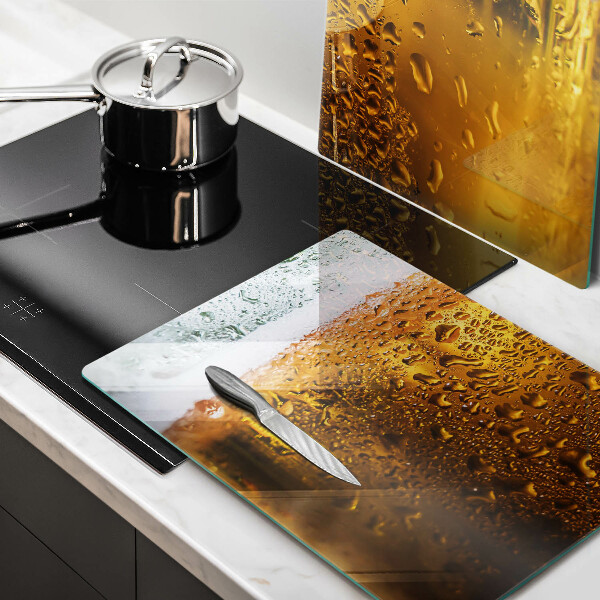 Protection plaque induction Verre de bière mouillé