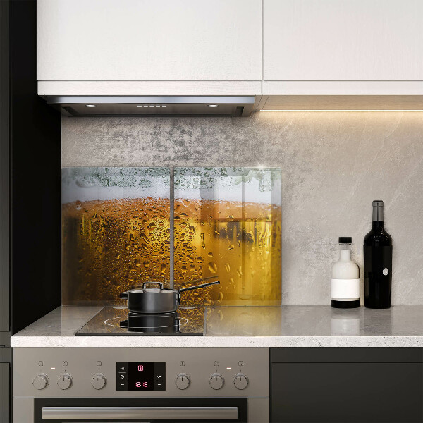 Protection plaque induction Verre de bière mouillé