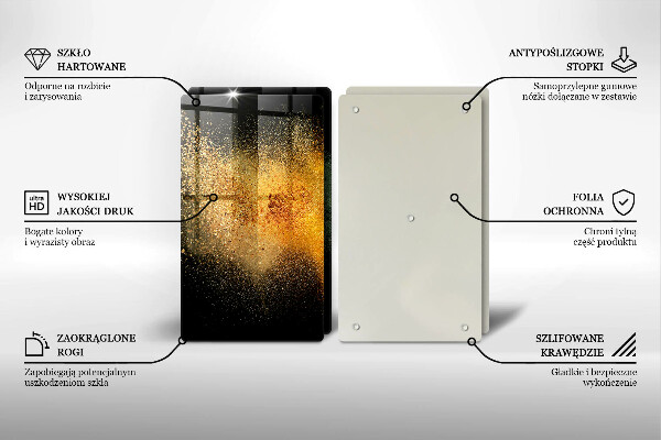 Protection plaque induction Épices colorées