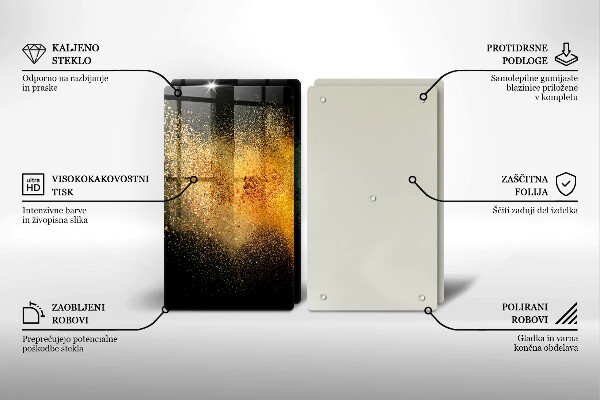 Protection plaque induction Épices colorées