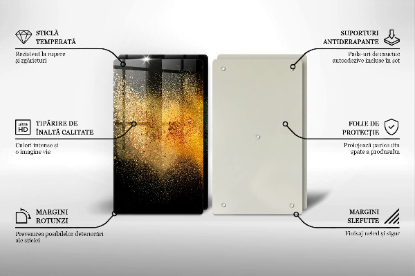 Protection plaque induction Épices colorées