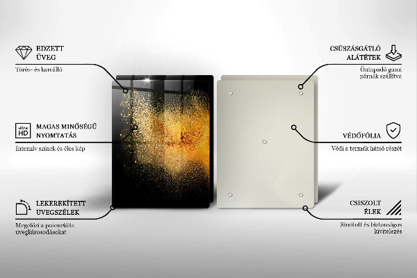 Protection plaque induction Épices colorées