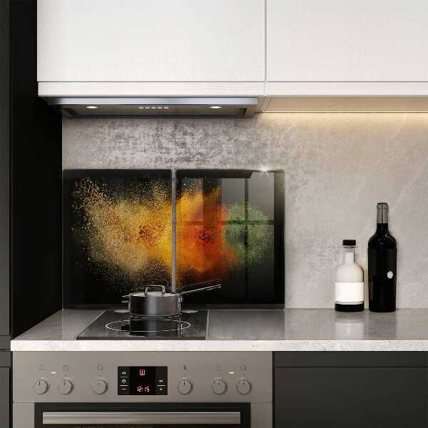 Protection plaque induction Épices colorées