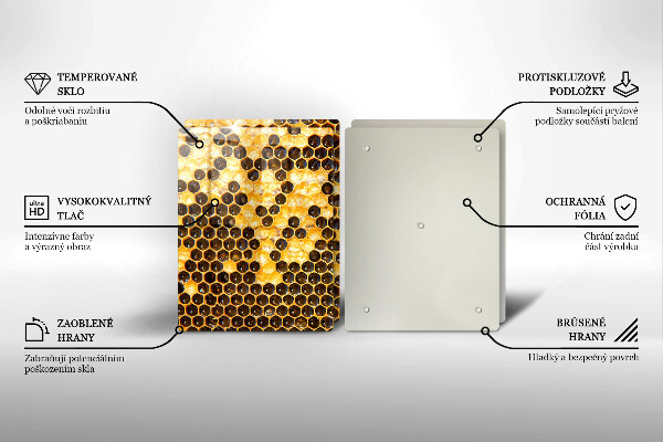 Protection plaque induction Rayon de miel