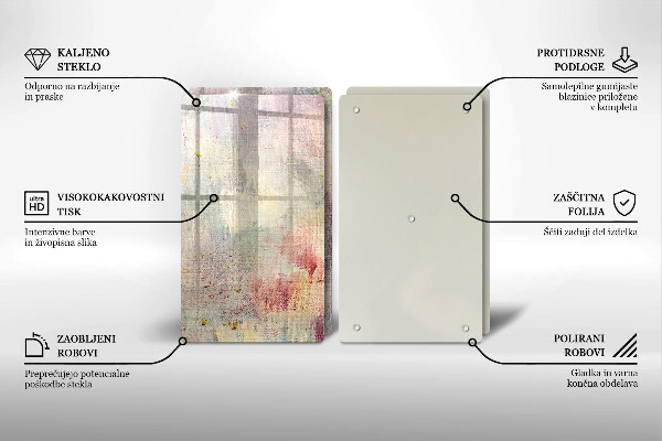 Cache plaque de cuisson Fond de texture de peinture