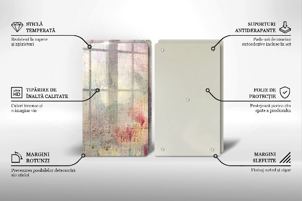 Cache plaque de cuisson Fond de texture de peinture