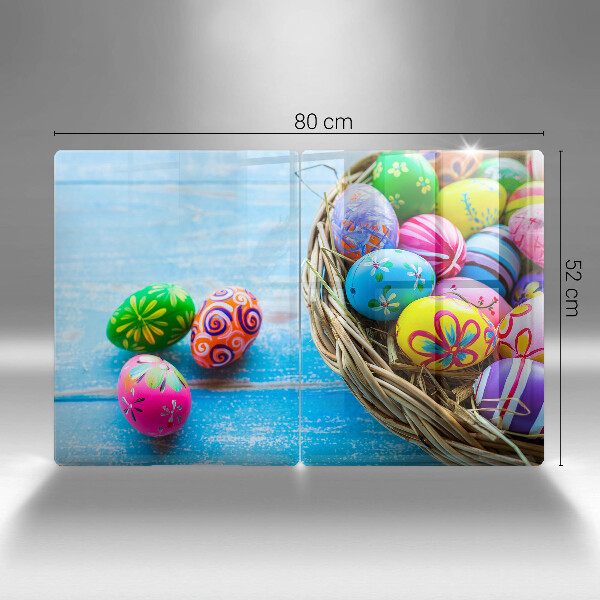 Cache plaque de cuisson Oeufs de Pâques Oeufs de Pâques