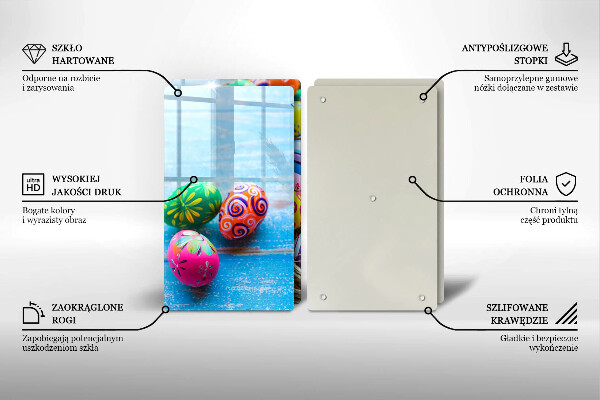 Cache plaque de cuisson Oeufs de Pâques Oeufs de Pâques