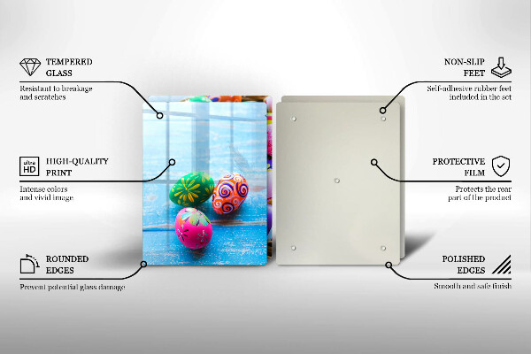 Cache plaque de cuisson Oeufs de Pâques Oeufs de Pâques